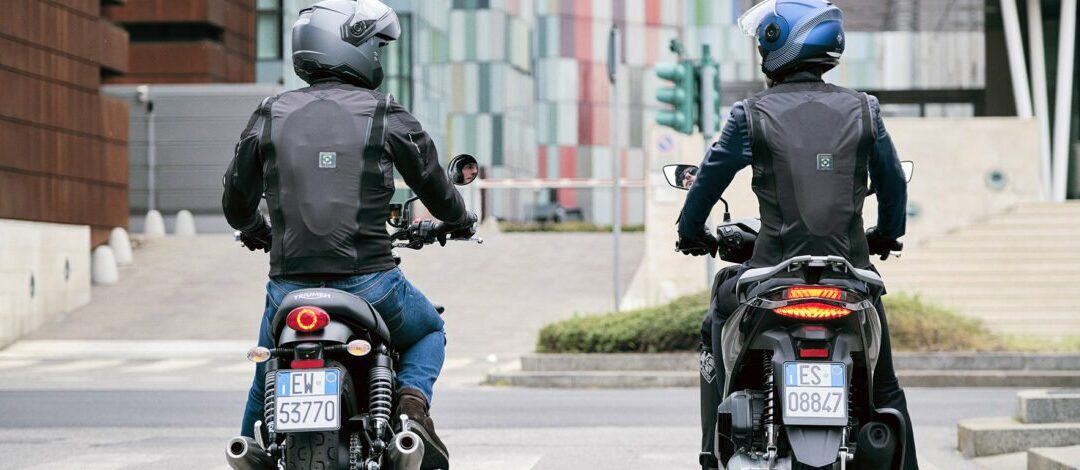 Bientôt le port de l’airbag moto obligatoire à l’examen de conduite ?