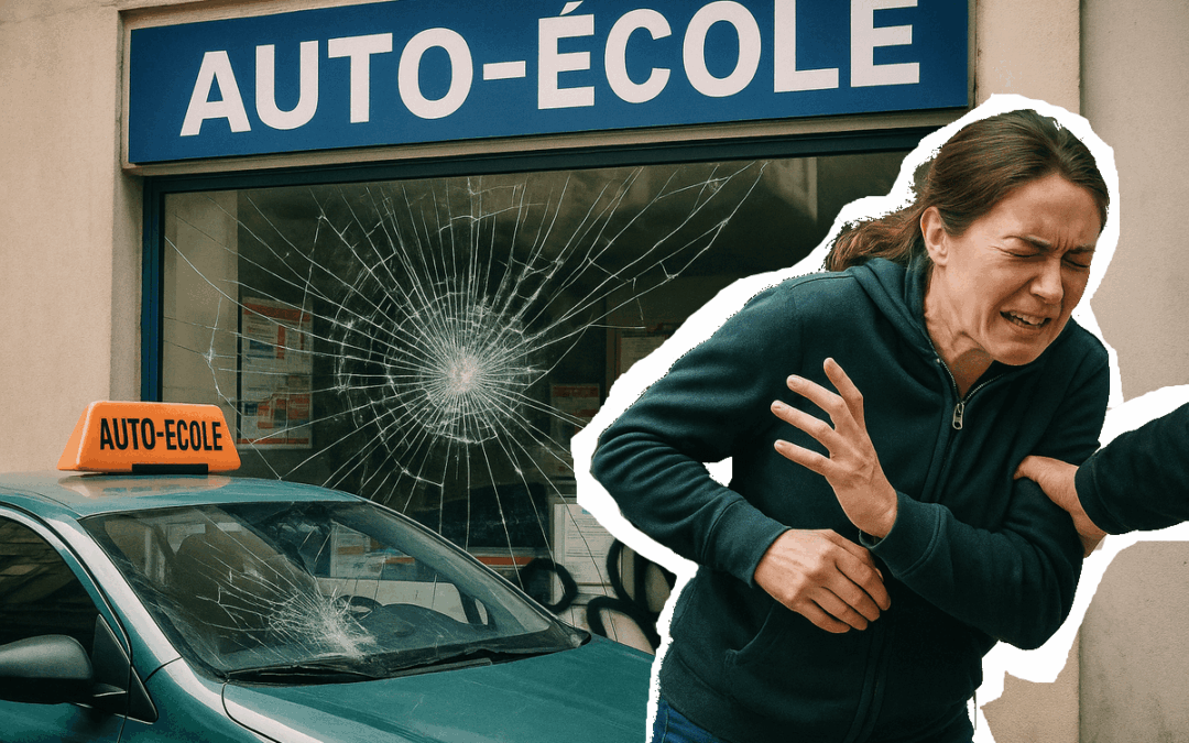 Violences envers les auto-écoles : une conséquence alarmante du manque de places d’examen