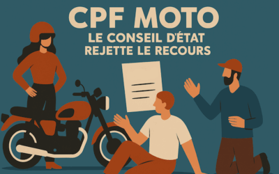 CPF Moto : le Conseil d’État rejette le recours des organisations professionnelles