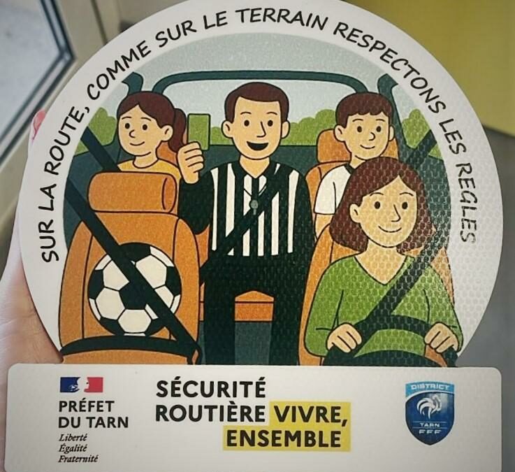 Opération “Je roule pour le foot” dans le Tarn