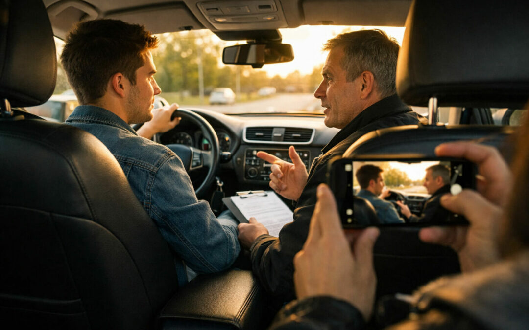 La DSR rappelle l’interdiction de filmer pendant les examens du permis de conduire