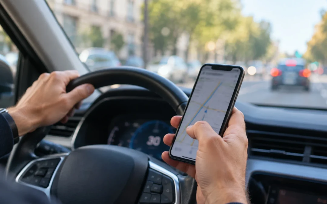 Téléphone au volant : la suspension du permis est maintenant possible dans toute la France !